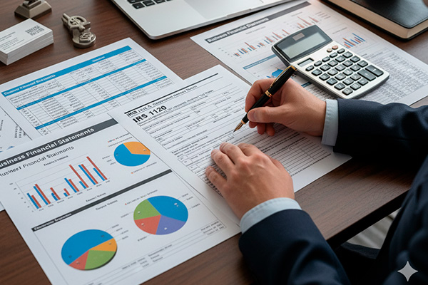 Business tax preparation and planning